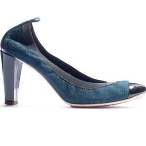 Chanel Denim Pumps